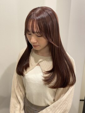 ユニコ(unico) 小顔レイヤー/暖色系カラー