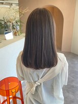 ピシェ ヘア デザイン(Piche hair design)&nbsp;ミディアムストレート/ブラウン