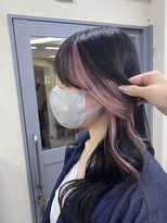 ヘア デザイン ヴェルダ(hair design Verda) インナーカラー