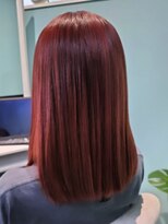 オーリー 上里本庄店(OLLIE) 赤髪の艶髪