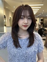 ジーナ 千葉(Zina) 髪質改善*メルティーカラーショコラブラウン*美髪【Zina千葉】