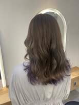 ジーナ 船橋(Zina)&nbsp;髪質改善＊ロングレイヤーグレーベージュ＊美髪【Zina船橋】