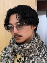 波巻きパーマ波巻きスパイラルパーマメンズパーマツイストパーマ