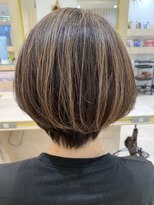 アッシュ 仙川店(Ash)&nbsp;50代ヘルシースタイル メッシュ ニュアンスカラー メンズライク