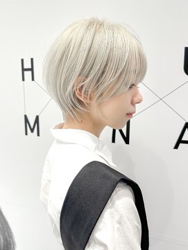 ハルキミナト ジャパン ヨコハマ(HARUKI MINATO japan YOKOHAMA) ハイトーンくびれショート/20代30代40代50代