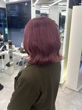 ブラウン(Brown) #haru ダークピンクカラー