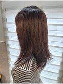 お手入れ簡単ロングスタイル