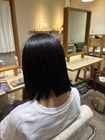 ヘアデザイン ジル(Jill)&nbsp;暗髪ストレート！