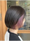 インナーカラー～ピンクバイオレット～