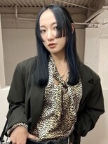 イル(iru)&nbsp;姫カット　インナーカラー