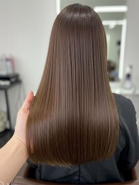 ナオシ エリアツー 北大和店(nao c area2) 【髪質改善】美髪ストレート_ダークショコラ