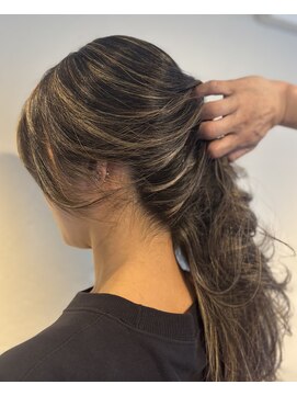 ルーチェ エ マジーア(luce e Magia.) 【30代40代】地毛ハイライトメッシュおしゃれメッシュ