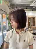 【ADORE横浜】レイヤー×切りっぱなしボブ