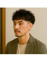 スープレックス ヘアーデザイン(SOUPREX HAIR DESIGN)&nbsp;ツーブロック大人パーマ　20代 30代 40代 50代 60代　髪質改善