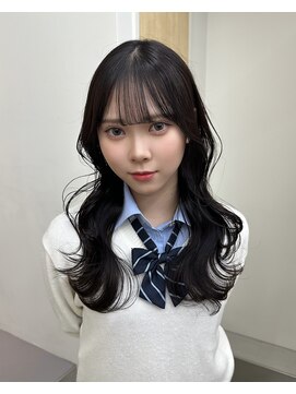 メラク(Merak) 大人可愛い×透明感カラー小顔レイヤーロング【20~40代】