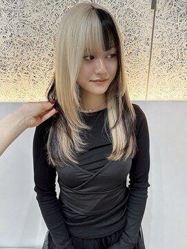 オプス 大名店(Ops) ☆1度で2色楽しむ!ブラック×ブロンドのデザインカラー