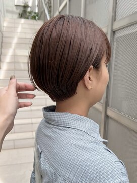 ニコ トウキョウ(nico TOKYO) 20代30代前髪なしショートハンサムショート丸みショートレイヤー