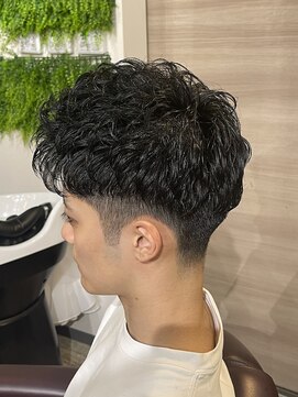 デルフィーノ ヘアーパフォーム(delfino hair perform) メンズニュアンスパーマシャドースパイラル