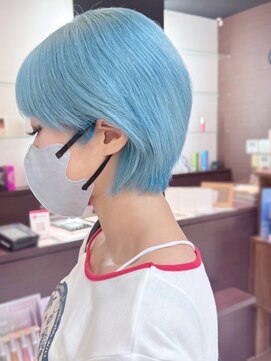 デコラ DECOR 透明感アイスブルーショート[透明感/ハイトーン/ブルー]