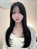 ララ モアナ(LaLa Moana)&nbsp;[HINAstyle]前髪/イメチェン/エクステ/レイヤーカット/韓国ヘア