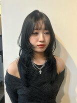 ジュール 池袋(Joule)&nbsp;ブルーブラック×ハッシュカット【池袋】