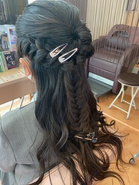 ウェーヴ 浜松小豆餅店(wave) 卒業式×学生×アレンジ