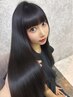 似合わせカット+美髪縮毛矯正+1step保湿トリートメント