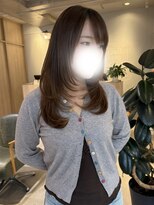 ゼストプラス(ZEST plus)&nbsp;顔まわりスッキリ、ハイレイヤーカット♪【Luna】