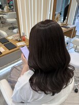 アヴァンス 広島本通店(AVANCE.) 着物ヘア/大人ガーリー/ダークアッシュ/似合わせカット/広島