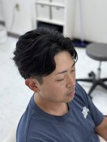 ヘアポジション 五所川原店(HAIR Position)&nbsp;パーマ風センターパート