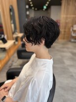 リファインド(REFINED)&nbsp;くせ毛を活かしたハンサムショート/五十嵐