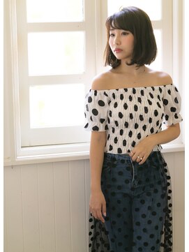 ディスオモテサンドウ 表参道(This OMOTESANDO) 【This OMOTESANDO表参道】流行りのスタイルでモテ可愛ボブ★