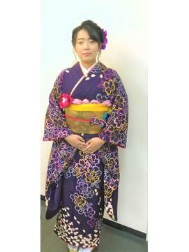 美容室 ウェーブハウスクリア(WaveHouseClear) 祝☆成人式スタイル