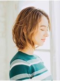 簡単スタイリング♪無造作☆ふわミディ