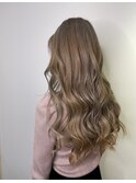 ベージュカラー#ミルクティ#ヨシンモリ#ケアブリーチ