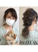 #パーティーアレンジ#ヘアセット