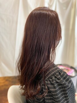 アンサン(unsung) ラベンダーベージュ×ヨシンモリ巻き