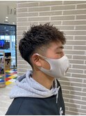 ショート/ツイストパーマ/スパイラル/ツーブロック/刈り上げ