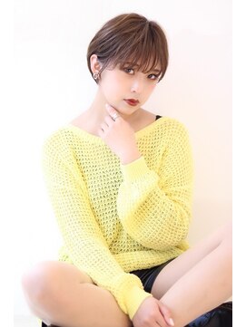 オーロ 宝塚店(ORO) ショコラベージュナチュラル小顔ショート