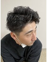 ヨシザワインク バンダイ(YOSHIZAWA Inc. BANDAI)&nbsp;メンズスパイラル/スパイラルパーマ/アップバング/ツイスパ