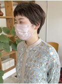 オン眉ショート