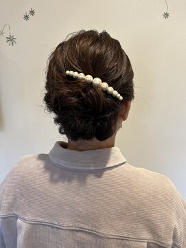 パレンテ(Parente) 結婚式列席　ヘアセット