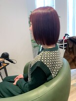 ヘアースパリゾート リアン 燕三条店(Lien)&nbsp;ボブ_ラベンダーピンク_