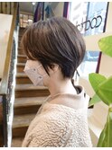 前髪なし×ショートカット【ニシヤマ ミホ】