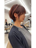 サンド 池袋(sand)&nbsp;イメチェン/ショート/チェリーブラウン/ショートボブ