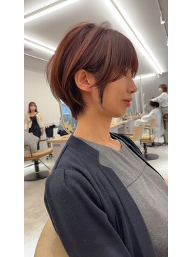 サンド 池袋(sand) イメチェン/ショート/チェリーブラウン/ショートボブ