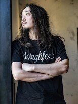 エムスラッシュ アヴェダ 自由が丘(M.SLASH AVEDA)&nbsp;センターパート/ハイライトカラー/ニュアンスパーマ/自由が丘