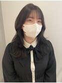 【 YOKE 】レイヤーミディアム小顔大人かわいいくびれ韓国