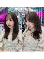 レディアル 渋谷(REDEAL)&nbsp;ワンホンヘア/韓国ヘア/前髪[レイヤーカット/渋谷]