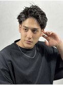 アップバンクショートパーマ